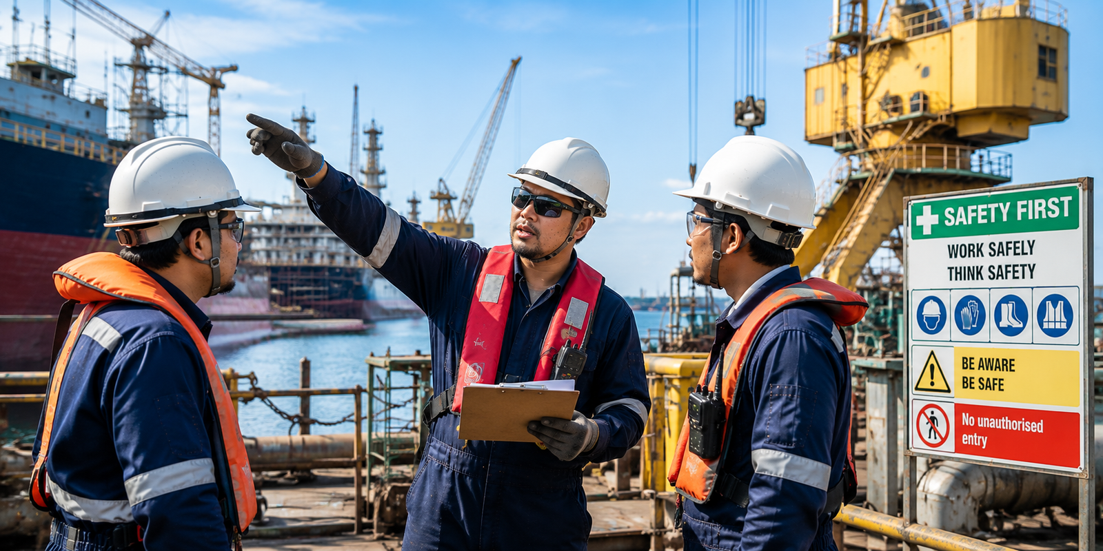 WSQ Supervise Marine Work for WSH (SSSC)